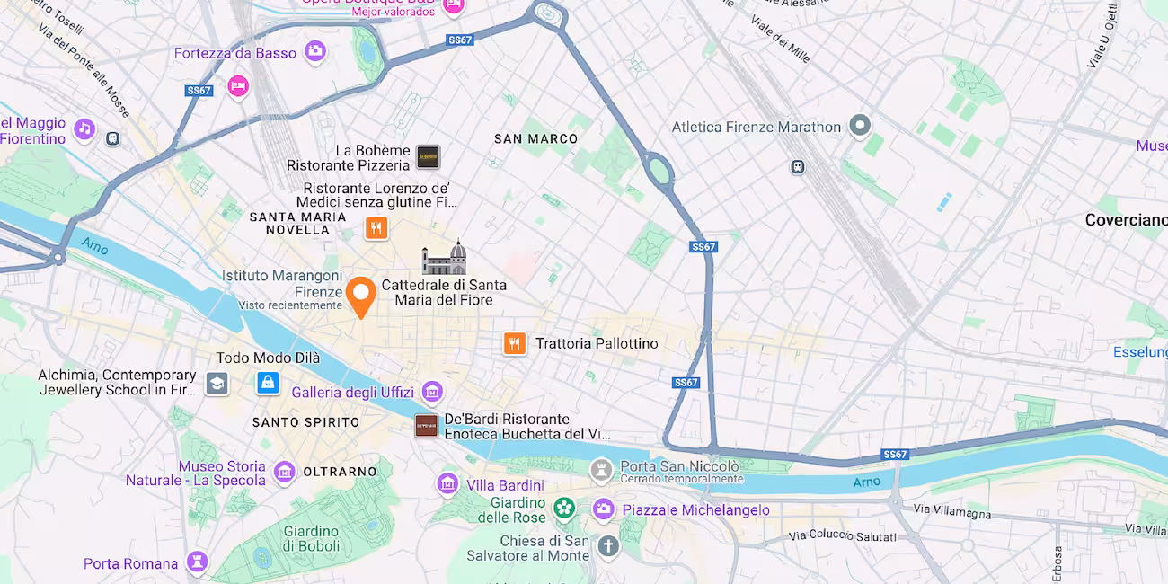 Mapa Florencia