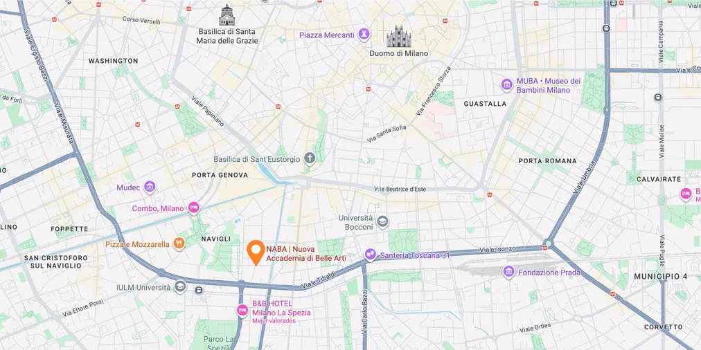 Milan Map