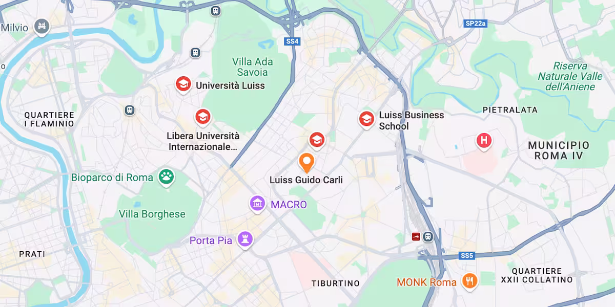 Mapa Roma