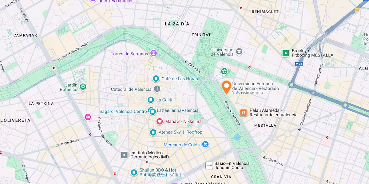 Mapa Valencia
